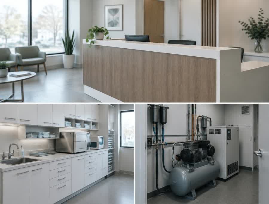 Practice infrastructure dental equipment financed by One Stop Leasing