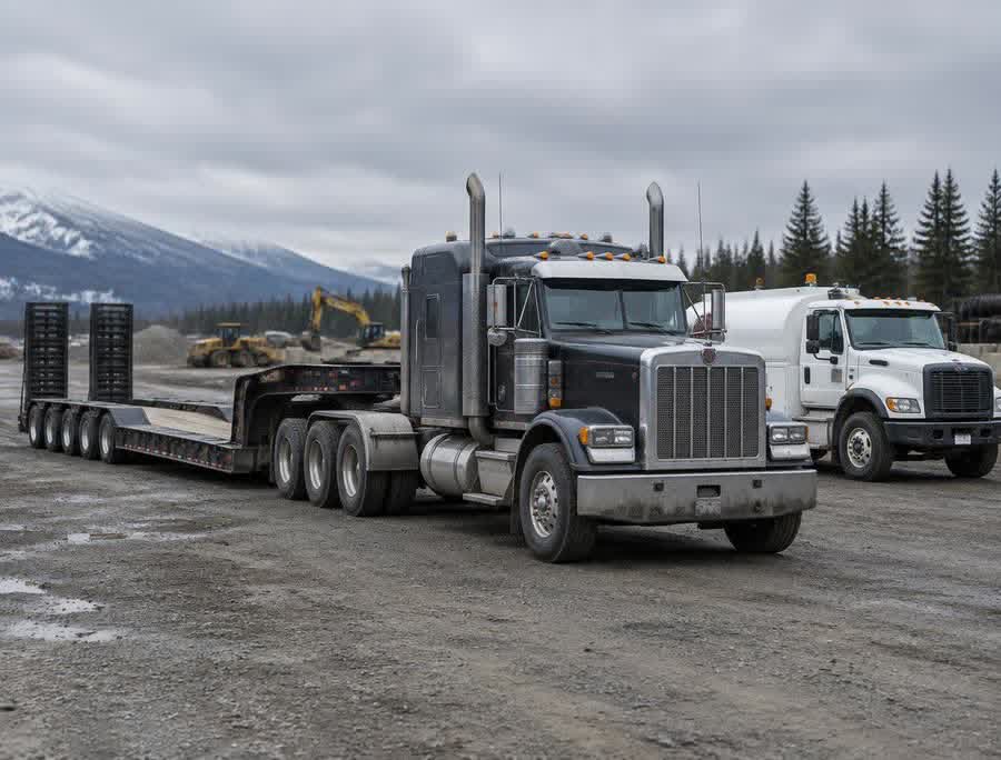 Support and transport heavy equipment equipment financed by One Stop Leasing