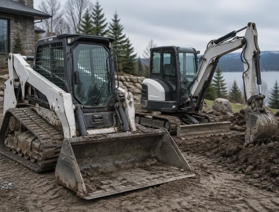 Compact equipment landscape equipment financed by One Stop Leasing