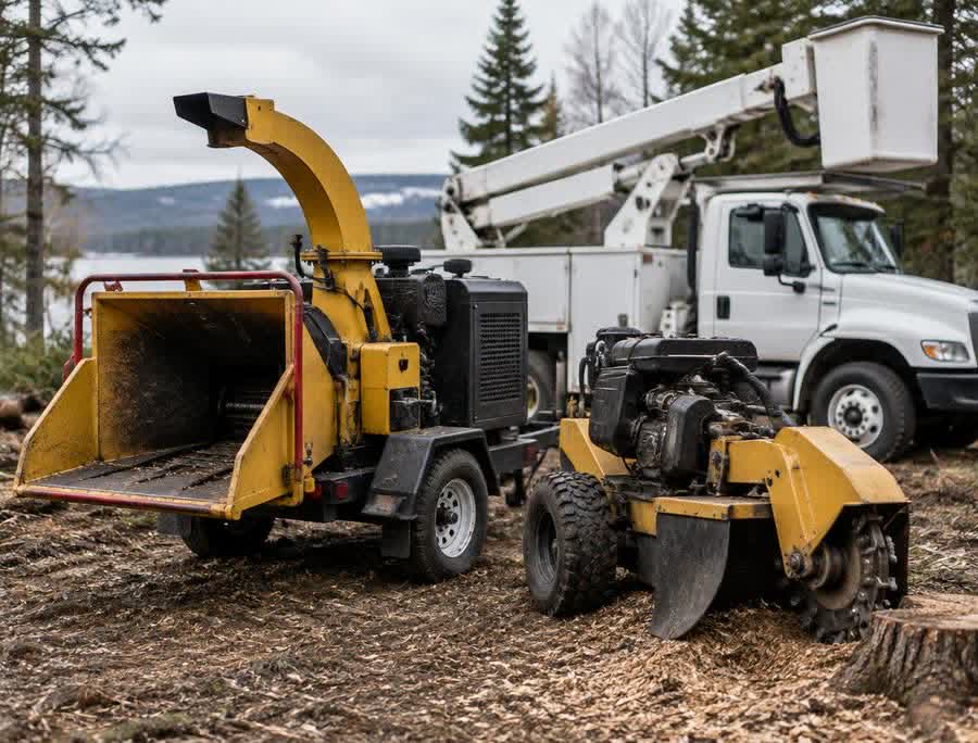 Tree care and support landscape equipment financed by One Stop Leasing